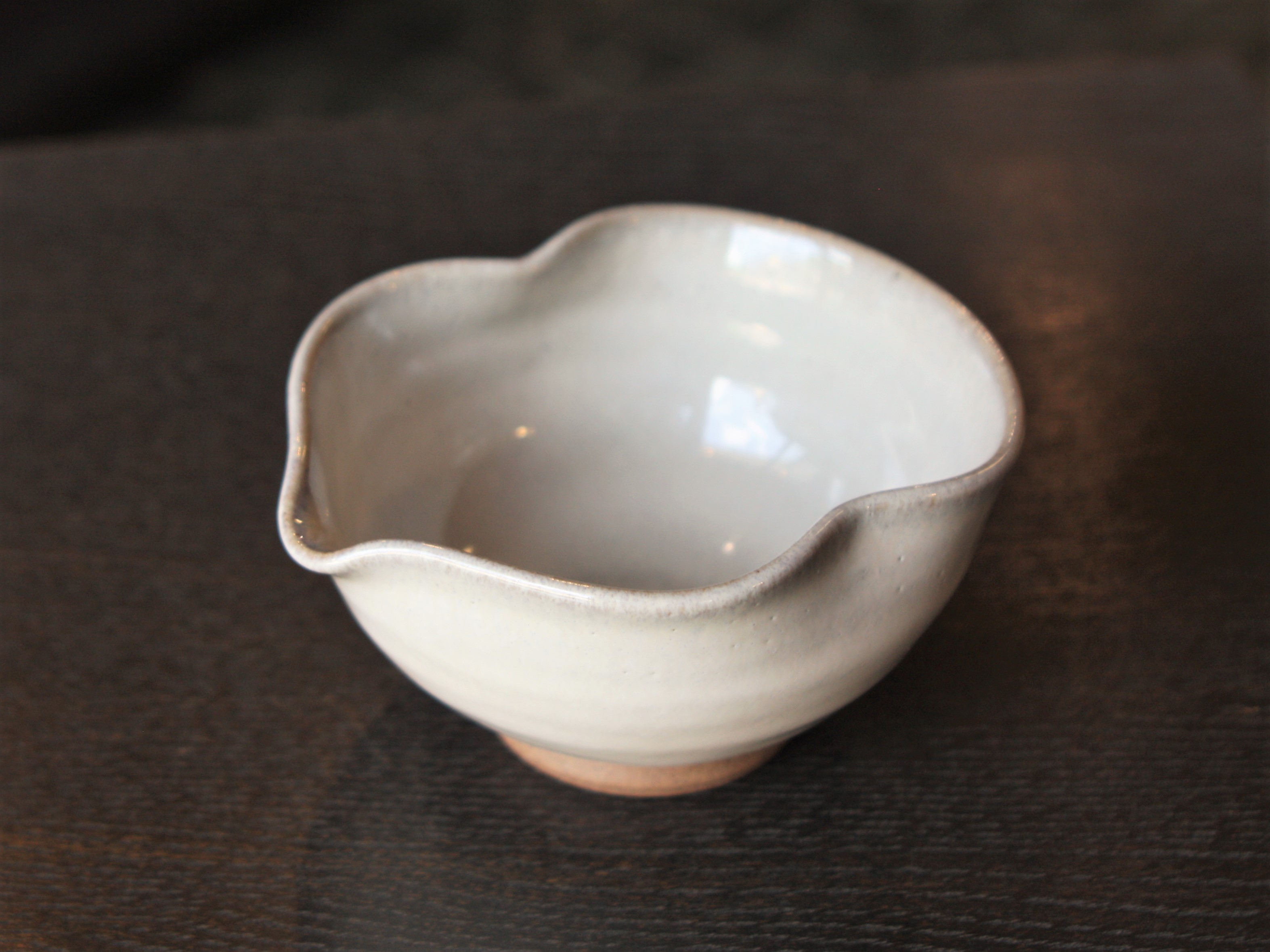 幹山伝七　湯冷まし 波型湯冷し | 会津慶山焼